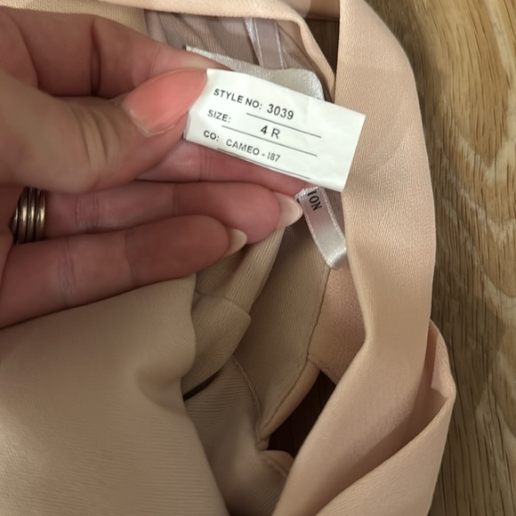 Dessy Collection Bridesmaid Dress Vivian Diamond - Picture 3 of 12